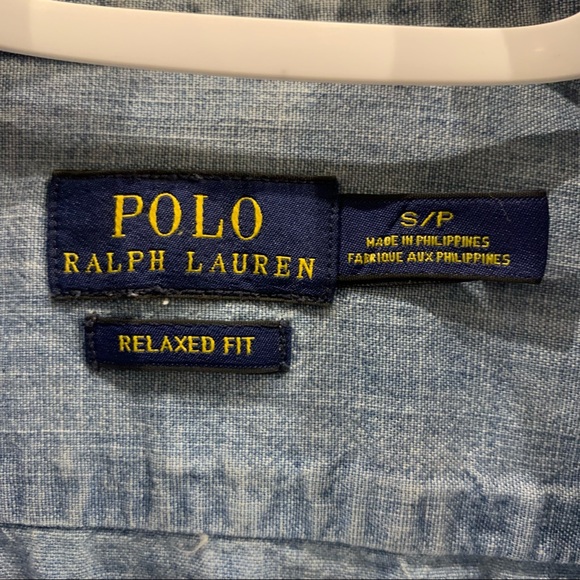 ralph lauren polo denim flannel - Picture 2 of 3